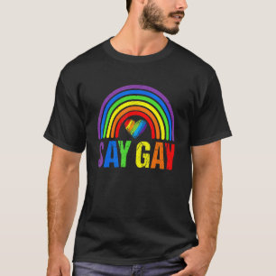 Camiseta Lgbt Pride Diga Gay Lgbt Gay Lgbt Gay Lésbica
