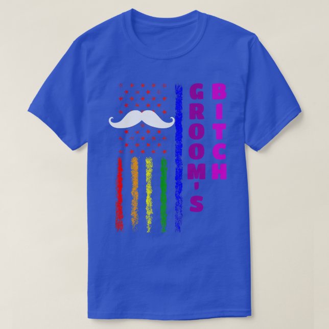 Camiseta Lgbt Pride Gay Bachelor Party Engagement 1340  (Frente do Design)