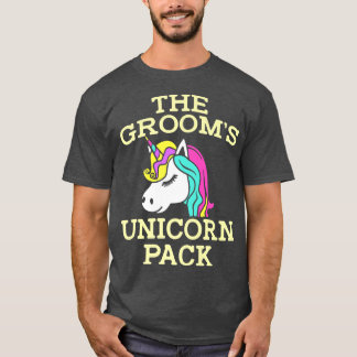 Camiseta Lgbt Pride Gay Bachelor Party Unicorn Pack Engagem