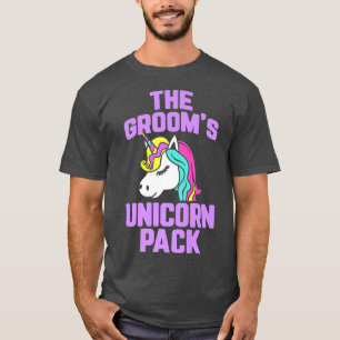 Camiseta Lgbt Pride Gay Bachelor Party Unicorn Pack Engagem