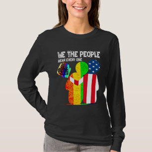 Camiseta Lgbt Pride Gay Lésbica Nós As Pessoas Significam T