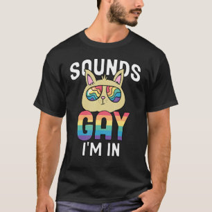 Camiseta Lgbt Pride Lgbtq Sinalizador Soa Gay Im In