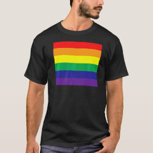 Camiseta Lgbt Rainbow Fist Pride Mont Merch Lgbtq Gay Prid