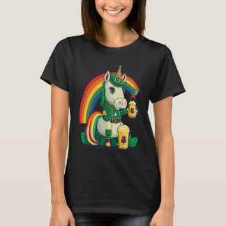 Camiseta LGBT Rainbow Supporter Gay St Patricks Day  1