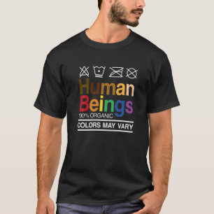 Camiseta Lgbt Seres Humanos 100 Cores Orgânicas Podem Varia