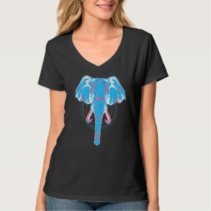 Camiseta Lgbt Sinalizador Transsexual Elefante Pride Trans