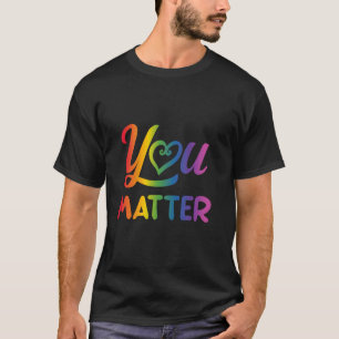 Camiseta LGBT Você Importa Lésbica Transgênero Gay Pr