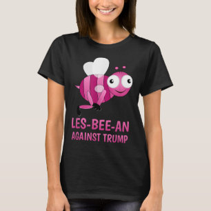 Camiseta Lgbt Vs Donald Trump Orgulho gay Les-bee-an Contra