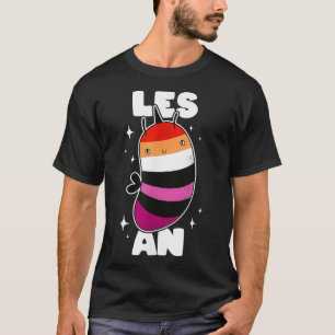 Camiseta LGBT Wlw Pride Flag Les Bee An Gay Lésbica Anti Ho