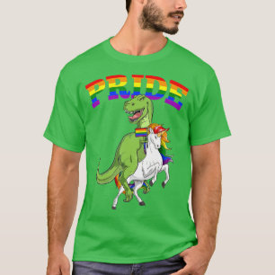 Camiseta LGBTex Dinossauro Orgulho gay Rainbow LGBTQ