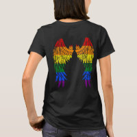 LGBTQ Anjo LGBT Asas Anjos Coloridas Arco-Íris Gay