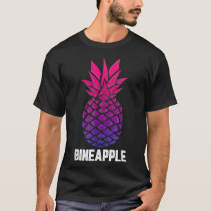 Camiseta LGBTQ BiSexual Abacaxi Tropical Legal Primo