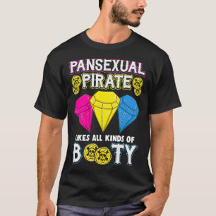 Camiseta LGBTQ de Bootagem da Gay Pansexual Orgulho Pan-Dir
