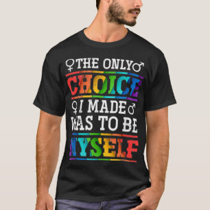 Camiseta LGBTQ Direitos Ativista Orgulho de Presente Mês L