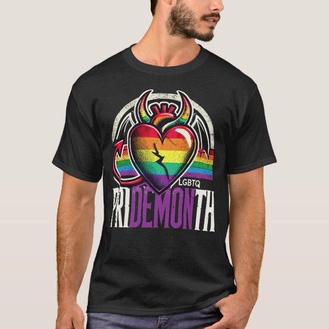 Camiseta LGBTQ do Mês do Orgulho (Frente)