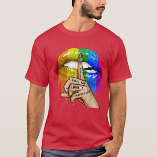 Camiseta LGBTQ Don't Judge What You Don't Understand Gay Pr