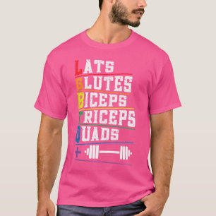 Camiseta Lgbtq Dorsais Glúteos Bíceps Tríceps Quads Levanta