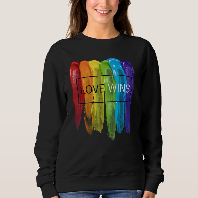 Camiseta LGBTQ Equality Gay Pride Love Wins Be Yourself Mon (Frente)