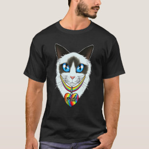 Camiseta Lgbtq Flag I Orgulho gay Flag I Ragdoll Cat 1