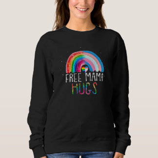 Camiseta Lgbtq Free Mama Hugs Orgulho gay Lgbt Ally Rainbow