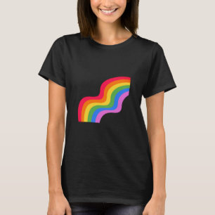 Camiseta LGBTQ Gay Lésbica do Orgulho Colorido