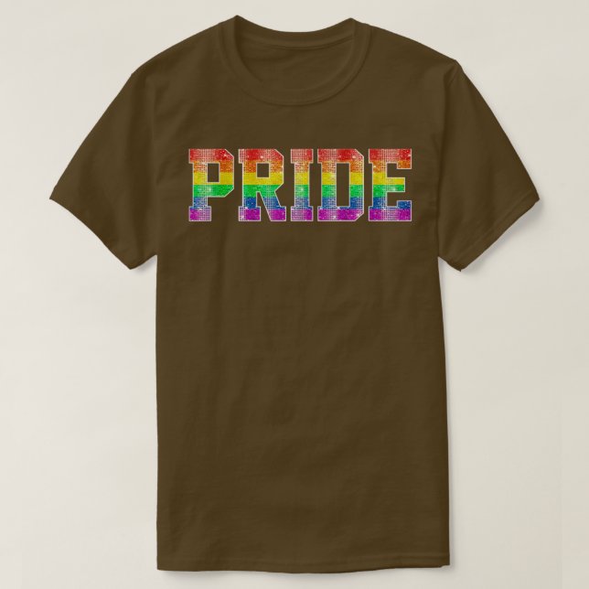 Camiseta LGBTQ Gay Pride Flag Parades & Dates Pride Month T (Frente do Design)