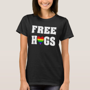 Camiseta Lgbtq Gay Rainbow Heart Love Rainbow Heart Fr