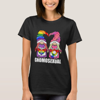 Camiseta Lgbtq Gnome Lésbica Amor