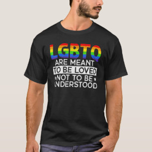 Camiseta Lgbtq Não É Entendida P