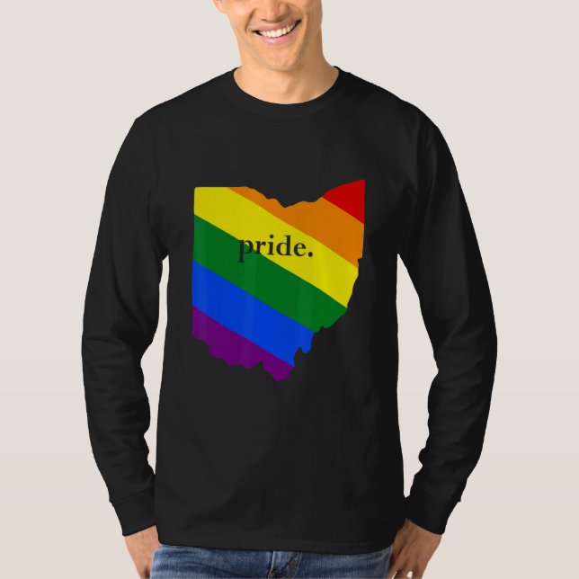 Camiseta LGBTQ+ Ohio Pride (Frente)