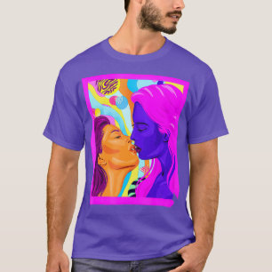 Camiseta LGBTQ Orgulho gay Rainbow MSC Trans Pan Lésbica Bi