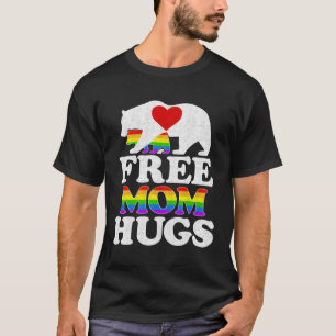 Camiseta Lgbtq Pride Mama Liberta Abraços Mãe