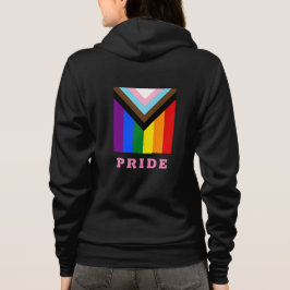 Camiseta LGBTQ & Pride - Rainbow Progress Flag Moda da garo