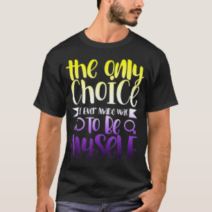 Camiseta LGBTQ Queer Nonbinary Identity Androgynous Non Bin