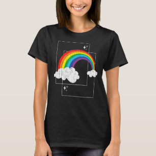 Camiseta Lgbtq Rainbow Gay Queer Pride Mês Direitos Humanos