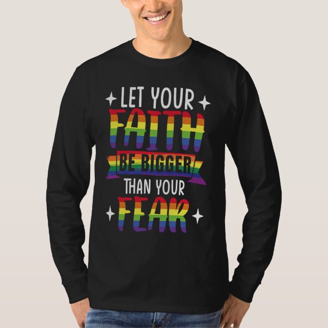 Camiseta LGBTQ Rainbow Pride Month LGBT (Frente)
