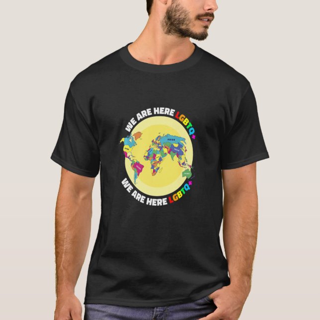 Camiseta Lgbtq+ Respekt Lgbt Equivalente - Placa Humana Ter (Frente)