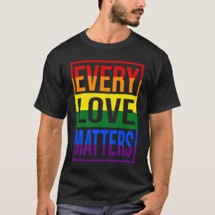 Camiseta LGBTQ Todo Amor Importa