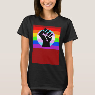 Camiseta LGBTQ Trans Vive Resistência à Solidariedade
