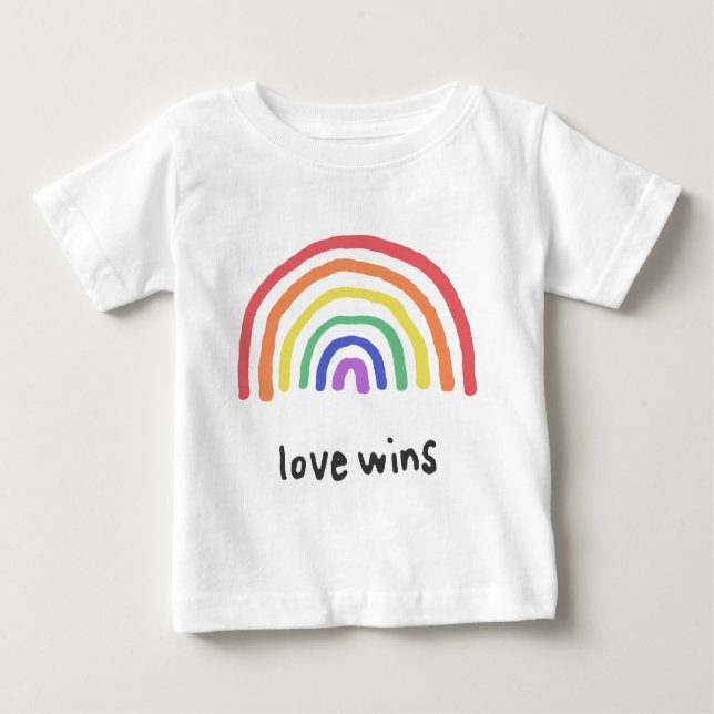 Camiseta LGBTQA+ ORGULHO [O Amor vence] (Frente)