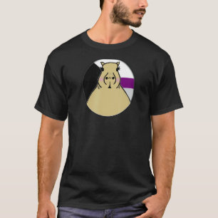 Camiseta Lgbtqia+ Capybara Na Circ Arco-Íris Do Orgulho Dem