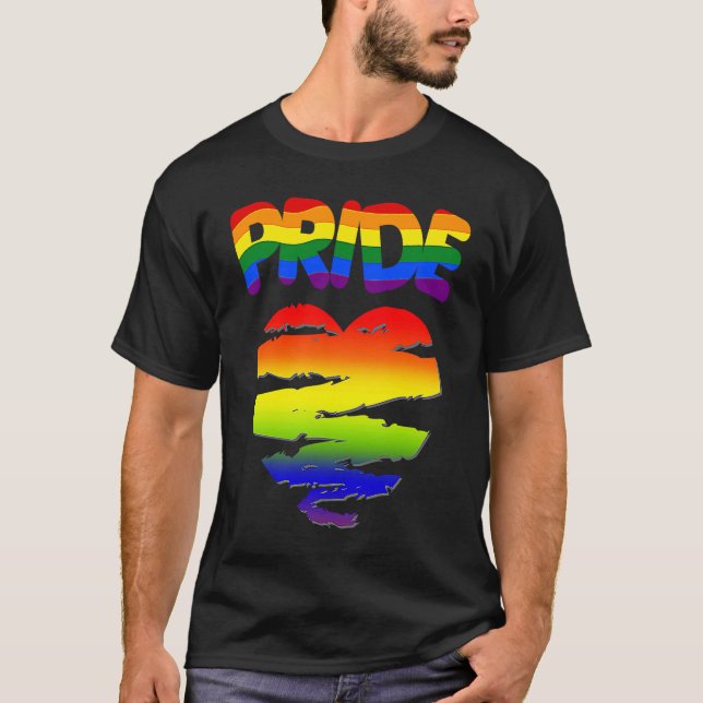 Camiseta LGTB Pride Flag  17 (Frente)