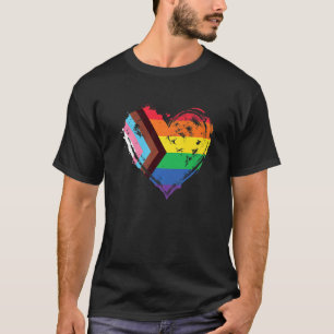 Camiseta Lgtbiaq+ Orgulho Sinalizador do Orgulho Mês de Org