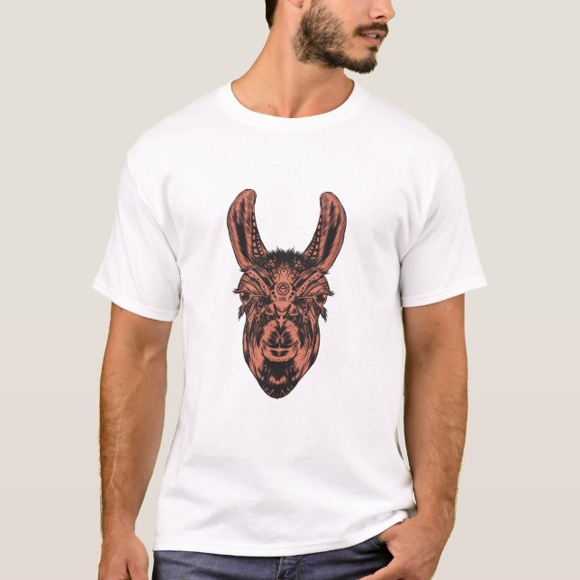 Camiseta Lhama (Frente)