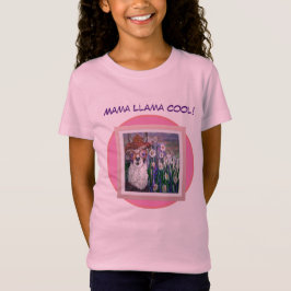 Camiseta Lhama Alpaca Vestida para Brincar!