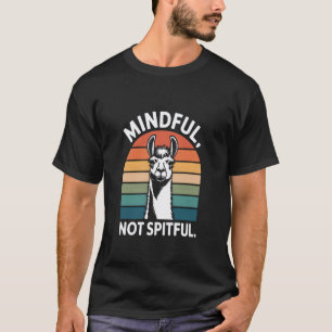 Camiseta Lhama Atenta Não Espirradora
