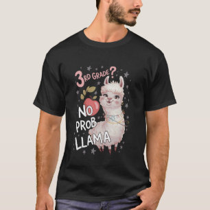 Camiseta Lhama da 3ª série volta ao primeiro dia de aula se