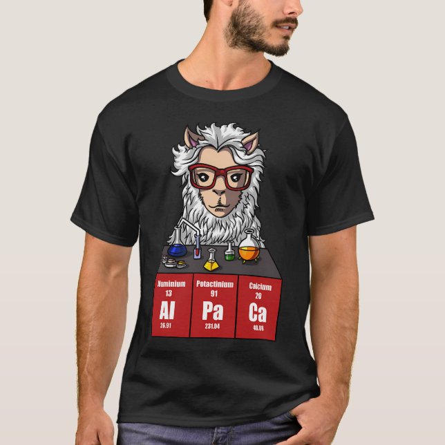 Camiseta Lhama da Química (Frente)