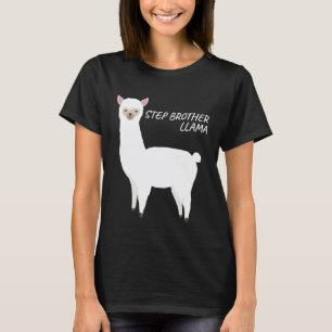 Camiseta Lhama de Família Correspondente Lhama de Irmão Mai