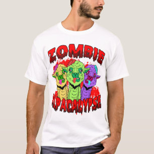 Camiseta Lhama de Halloween Alpaca Engraçado Lama Glama Pre